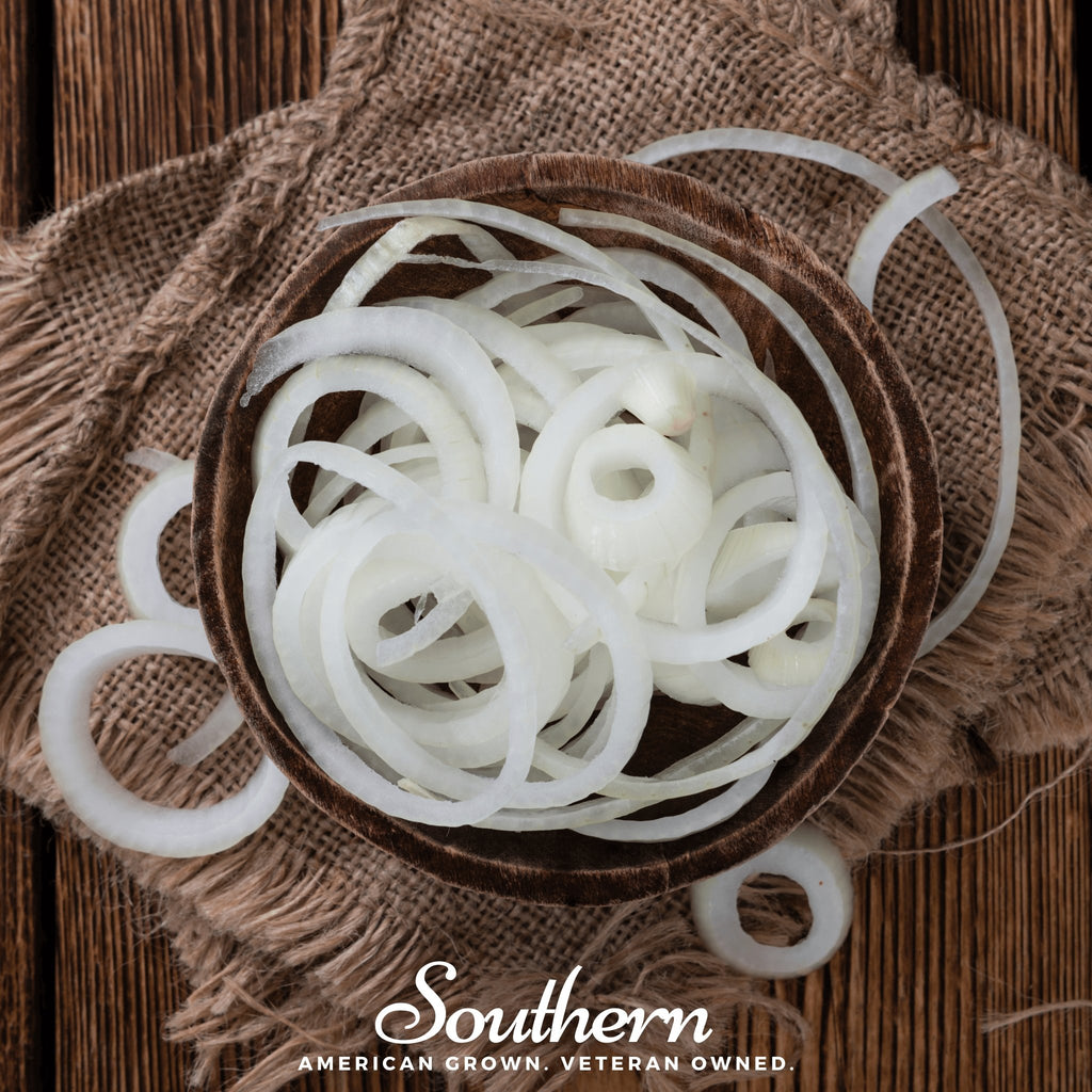 Onion, Spanish White Sweet (Allium cepa) - 200 Seeds - Southern Seed Exchange