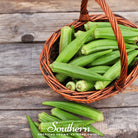 Okra, Clemson Spineless (Abelmoschus esculentus) - 50 Seeds - Southern Seed Exchange