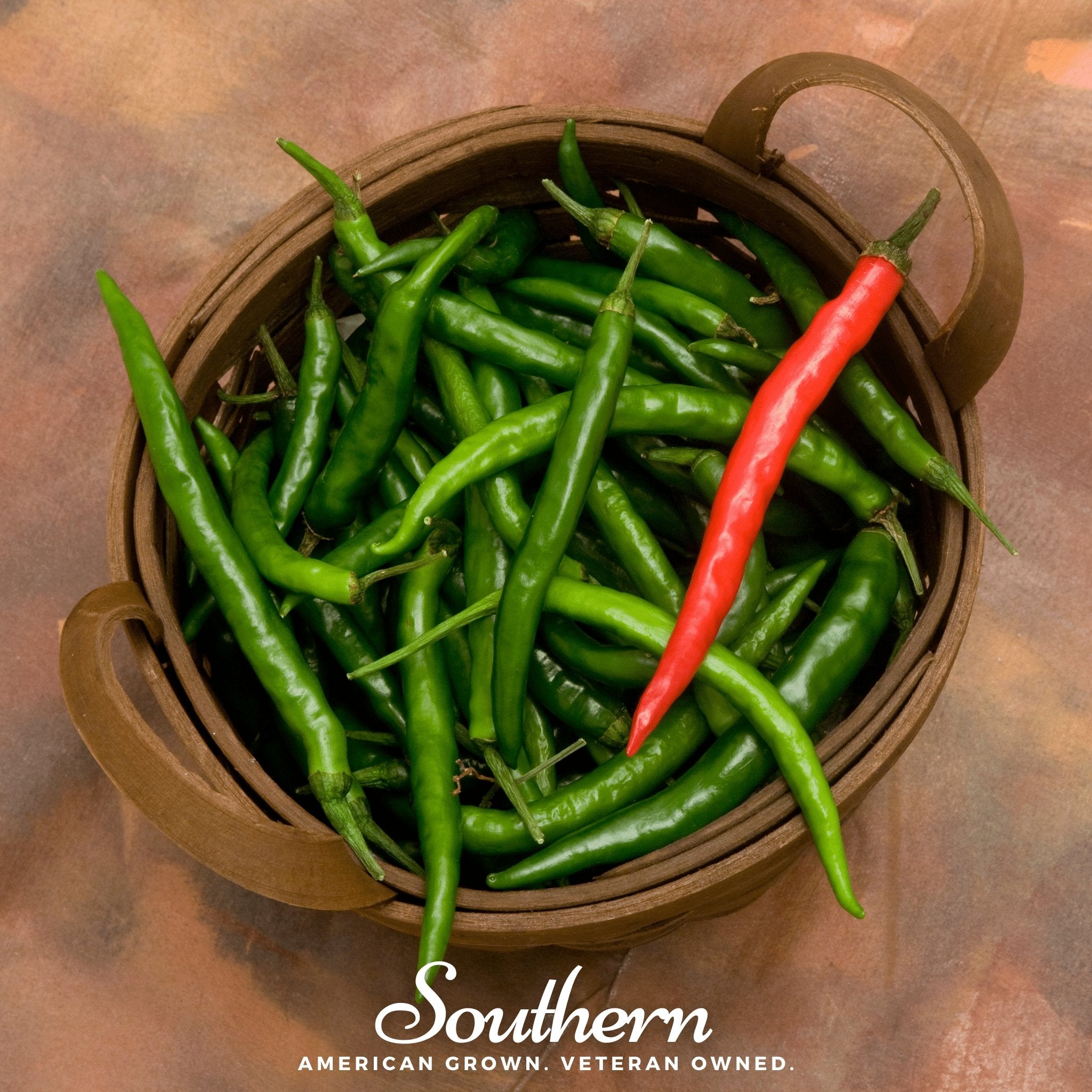 Pepper, Cayenne, Long Slim (Capscium annuum) - 30 Seeds - Southern Seed Exchange