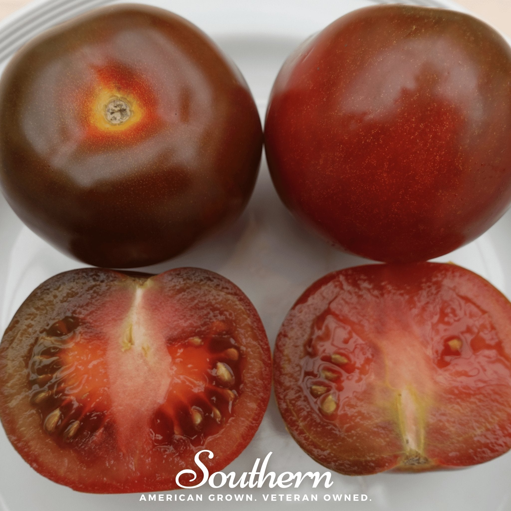 Tomato, Black Prince (Lycopersicon esculentum) - 50 Seeds - Southern Seed Exchange