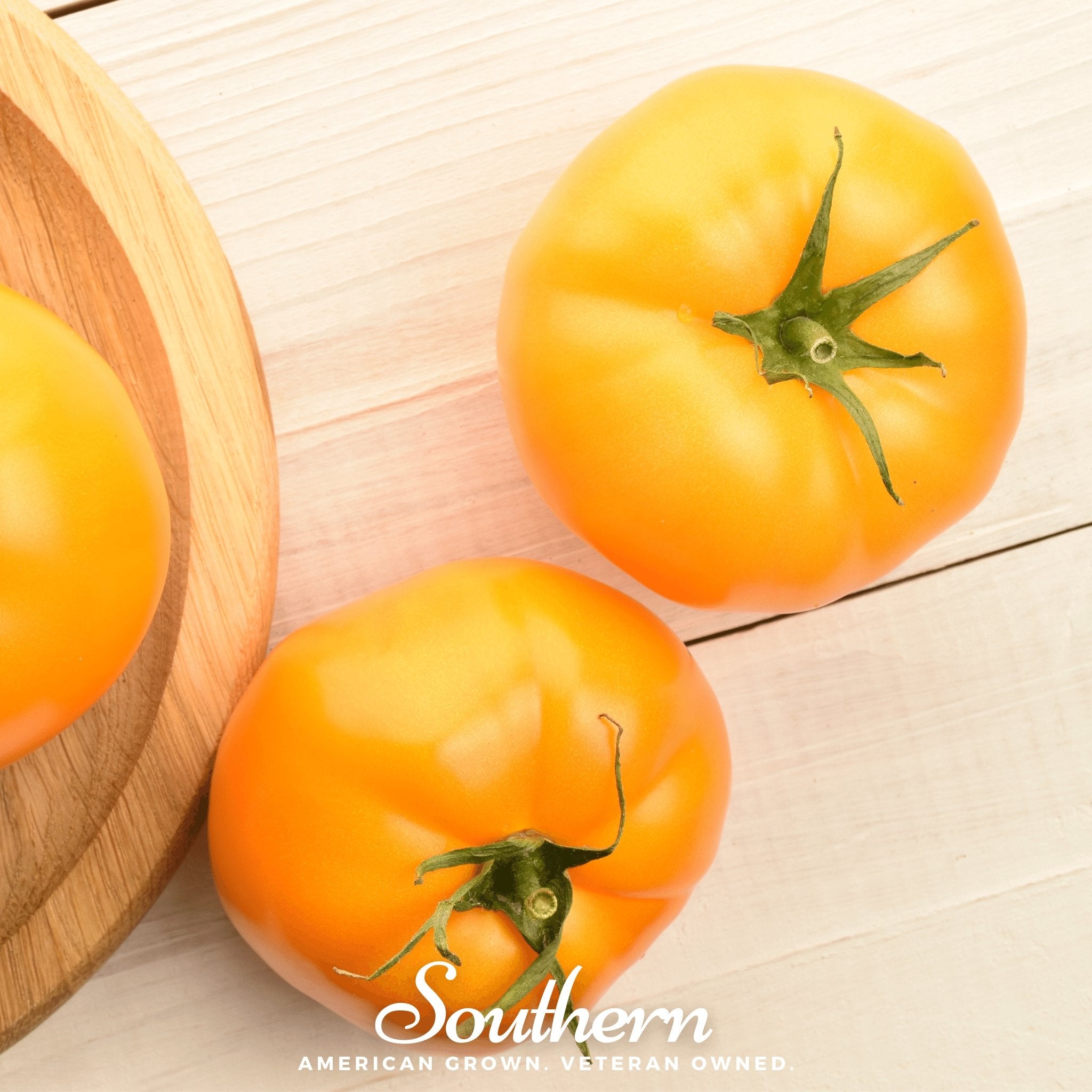 Tomato, Brandywine Yellow (Solanum lycopersicum) - 50 Seeds - Southern Seed Exchange